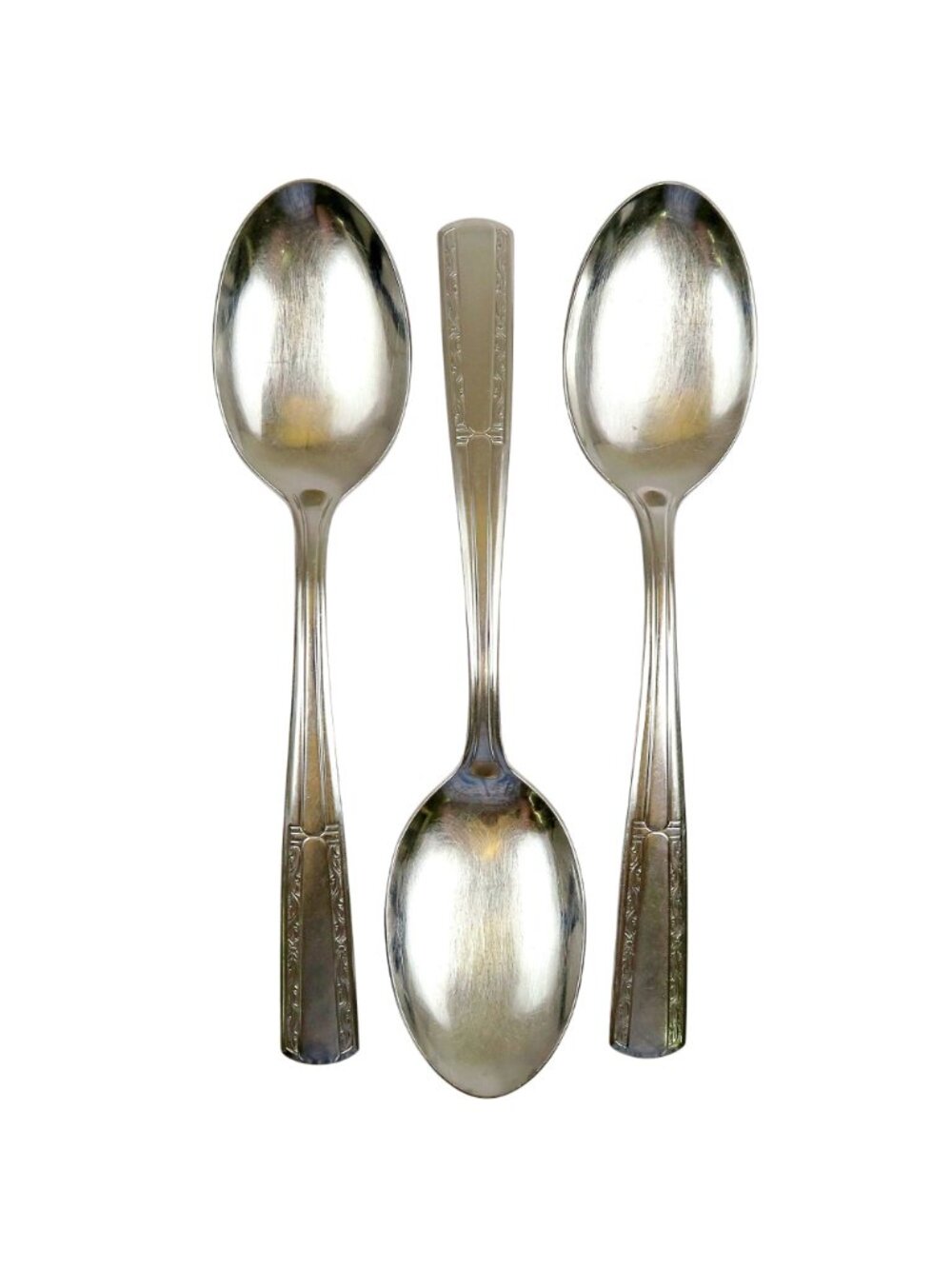Plaza by Providence Tablespoons, Stainless USA (Set of 3) 8⅜" Flatware - Picture 2 of 4